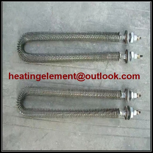 Finned heating elements