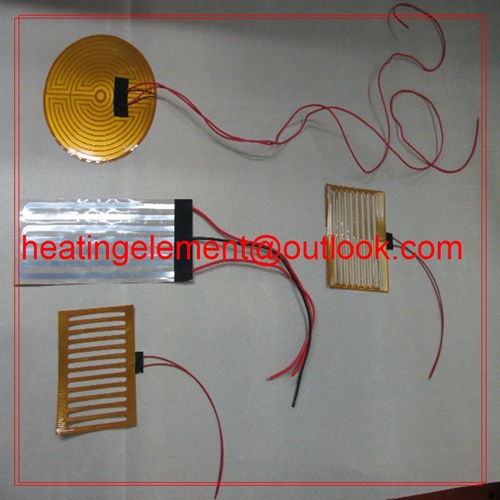 12V/24V/110V/120V/220V/230V Polyamide Film Heater