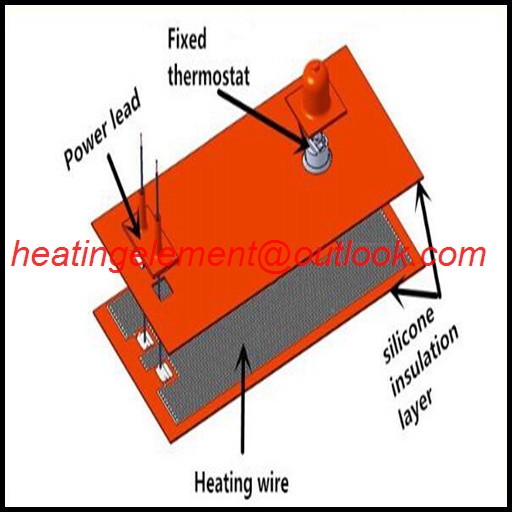 Silicone Rubber Heating Pad Heating Band Heating Mat