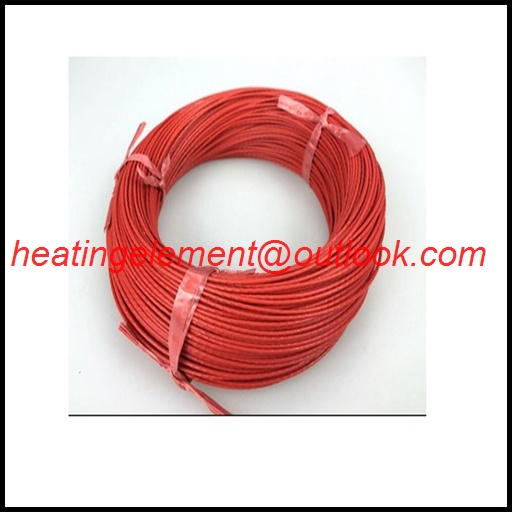 Silicone Rubber Heating Calbe Heating Wire