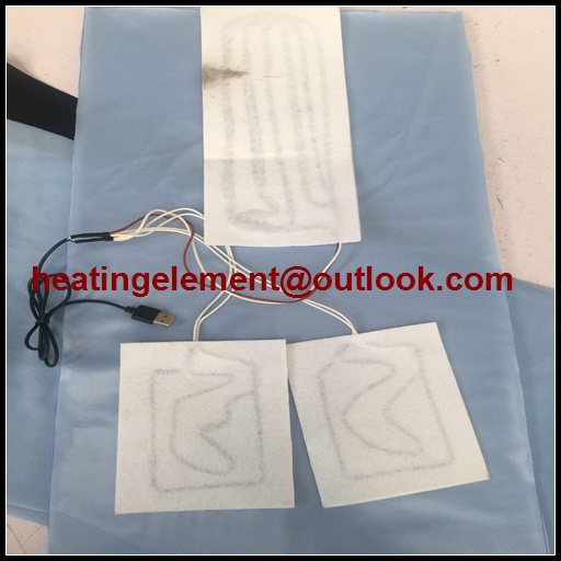 Non-woven fabric heating pad