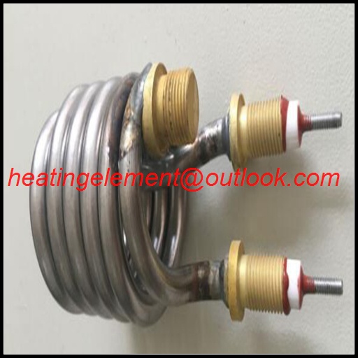 Immersion heating tube