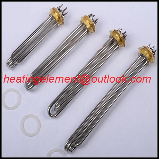 Immersion heating tube