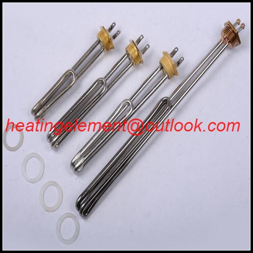 Immersion heating tube