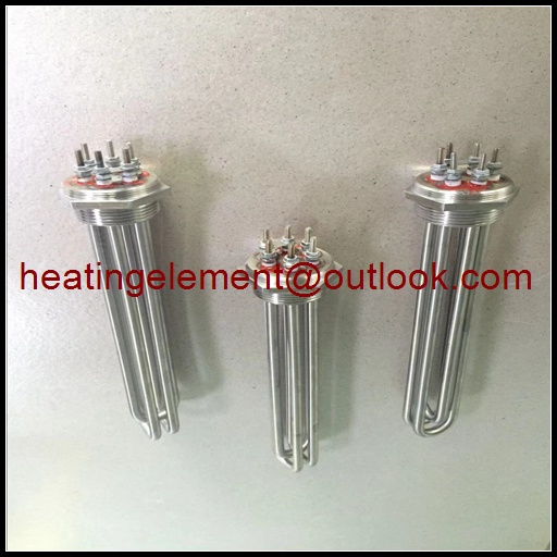 Immersion heating tube