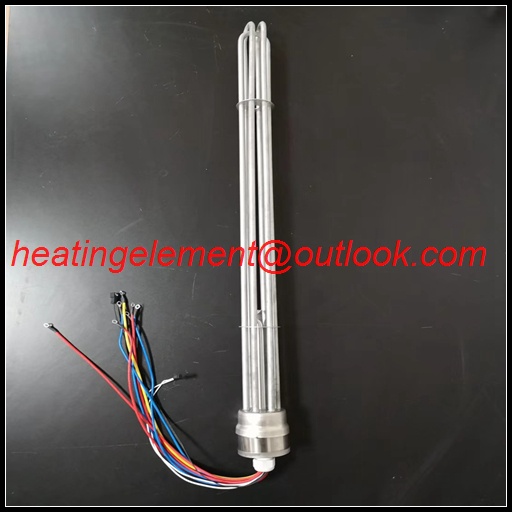 Immersion heating tube