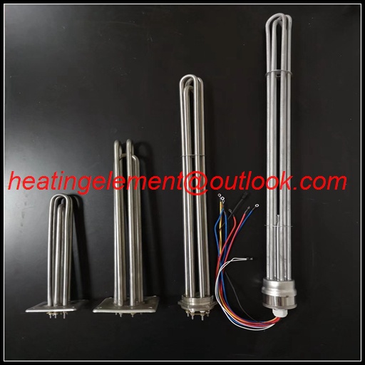 Immersion heating tube