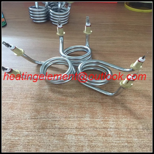 Immersion heating tube