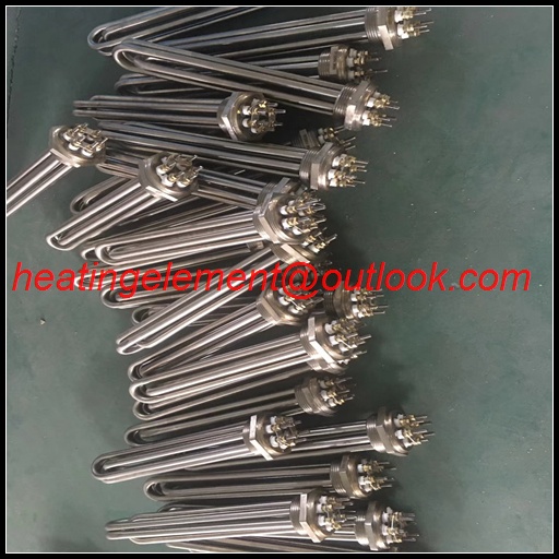 Immersion heating tube