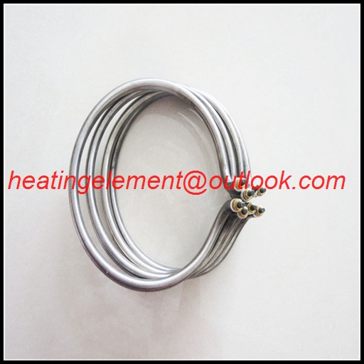 Immersion heating tube