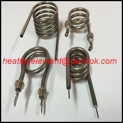 Immersion heating tube