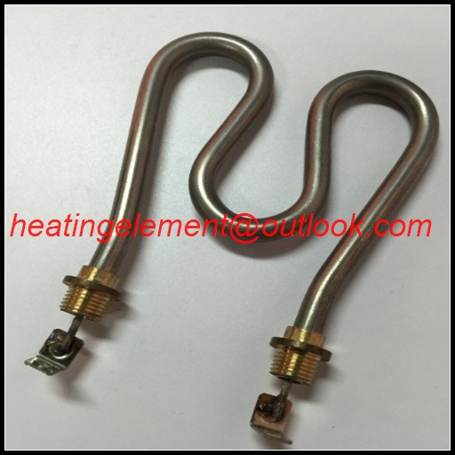 Immersion heating tube