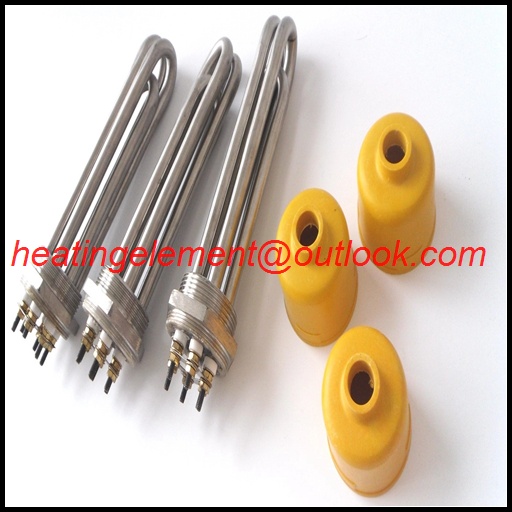 Immersion heating tube