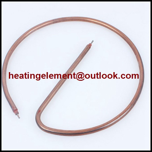 Immersion heating tube