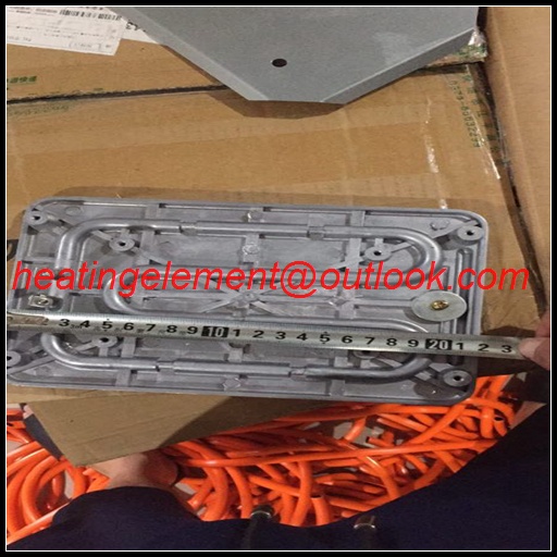 Cast aluminum heater