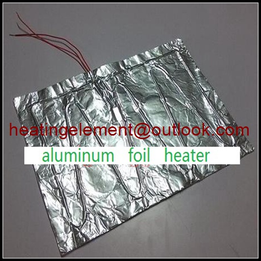 Solar water heater aluminum foil