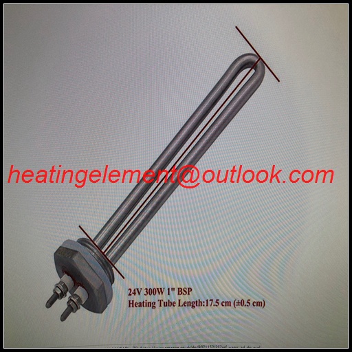 Flange Water Immersion Tubular Heater