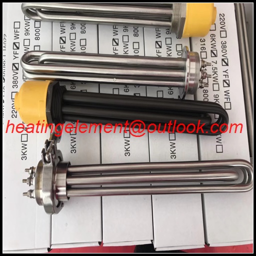 Stainless Steel Flange Immersion Water Heater Element