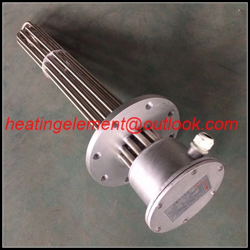 Acid resistance immersion heater flange immersion heater flange heater