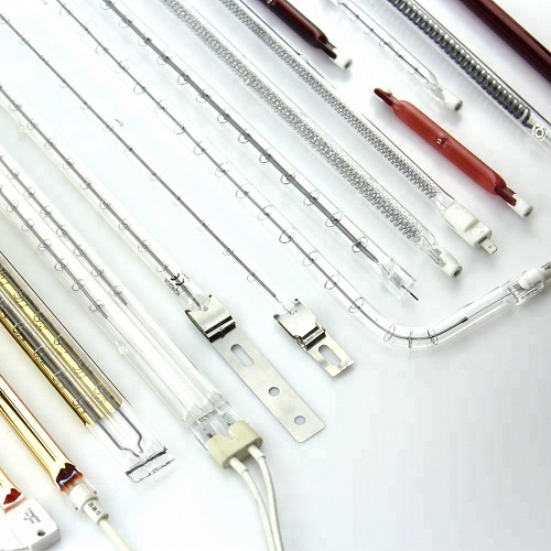 Quartz glass tube halogen cooker heating element