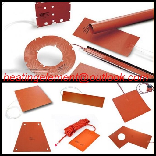 China supplier professional customizing flexible silicone rubber heater for price