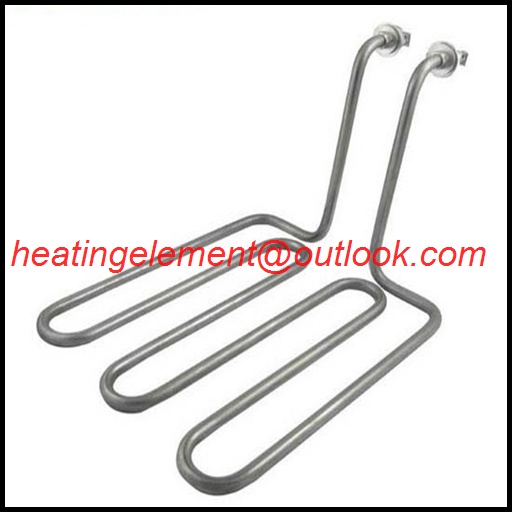 Stainless Steel Flat Tubular Heater Oil Heating Element Deep Fryer Tube Heater