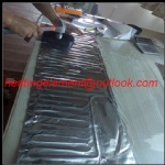 Cooking cabinet aluminum foil heater